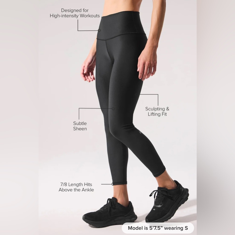 NWT ALO Yoga 7/8 High-Waist Airlift Legging - Picture 2 of 8